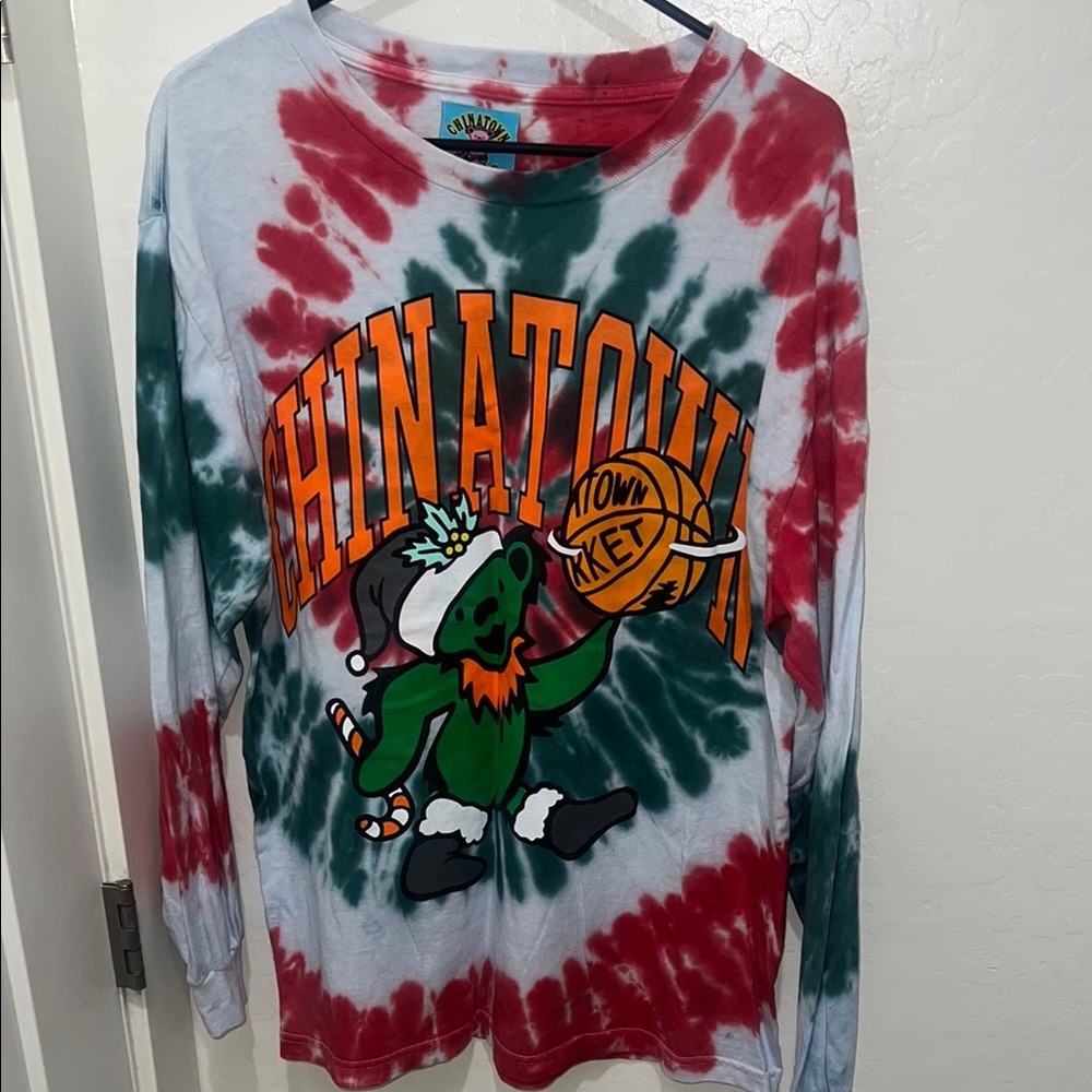 Chinatown Market x Grateful Dead Tie-Dye Long Sleeve Shirt